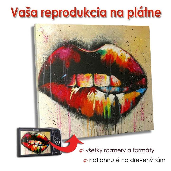 Reprodukcija na platnu - SQUARE