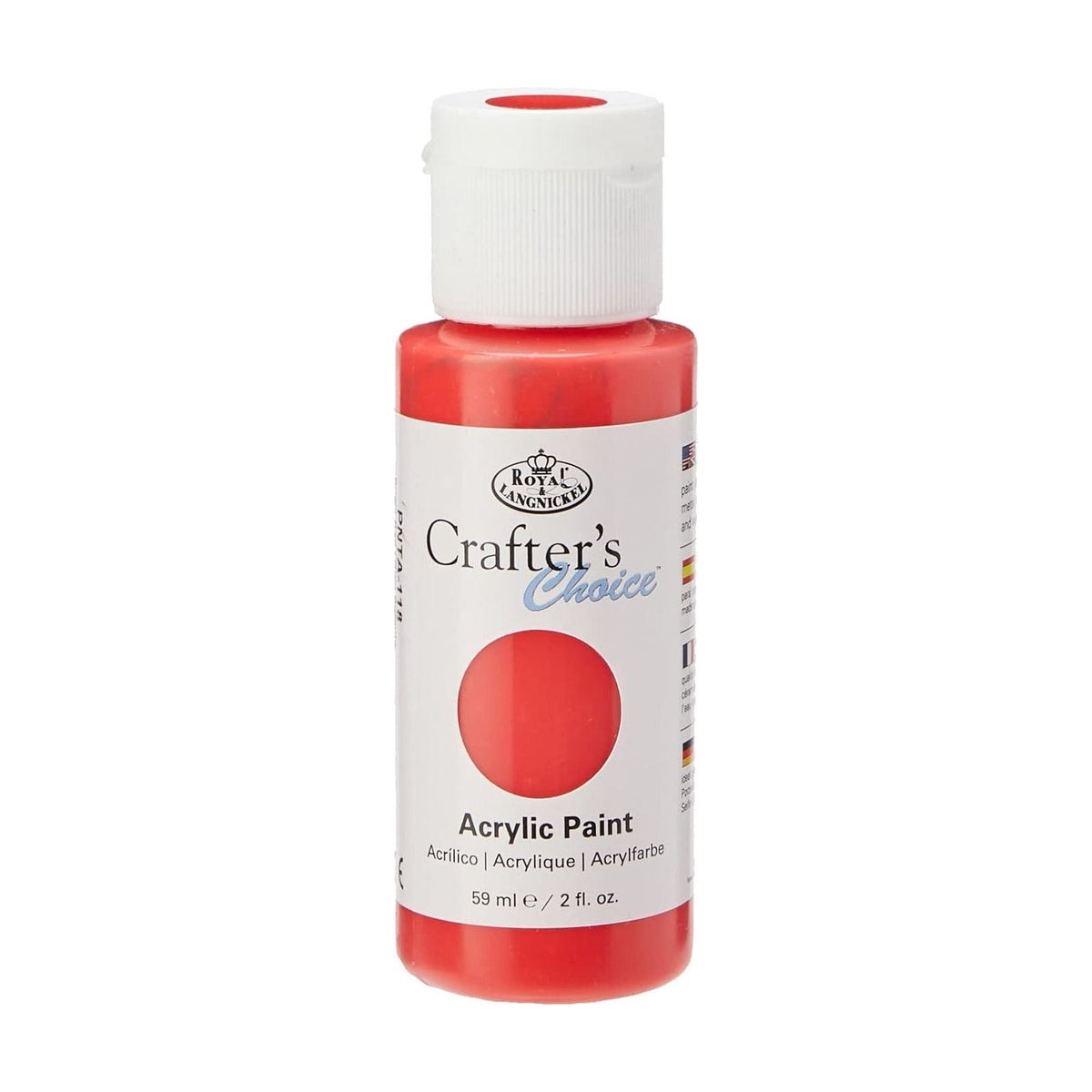 Akrilna barva Crafter's Choice 59 ml – Bright Red