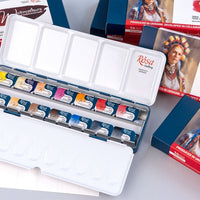 Rosa Galerija Portretni akvarelni set 14x2,5 ml – pogled 3