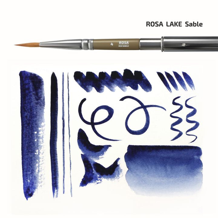 ROSA LAKE 178 Okrogla potovalna ščetka | Različne velikosti – pogled 4
