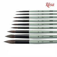 ROSA OASIS 188 Naravni okrogli čopič | Različne velikosti