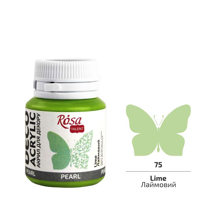 ROSA TALENT Akrilna dekorativna barva Pearl 20 ml | Različni odtenki – pogled 7