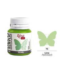 ROSA TALENT Akrilna dekorativna barva Pearl 20 ml | Različni odtenki – pogled 7