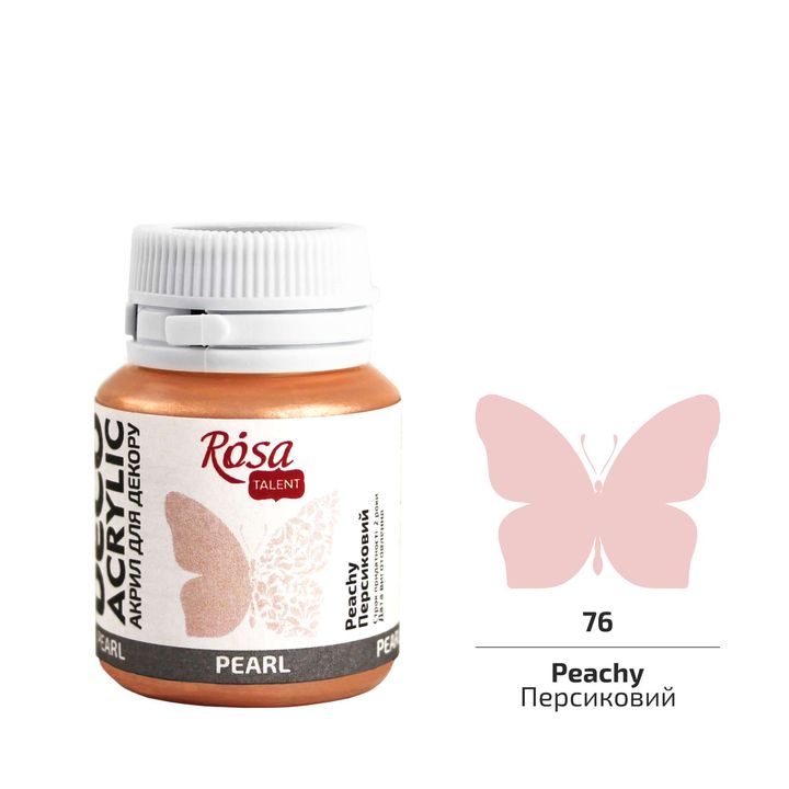 ROSA TALENT Akrilna dekorativna barva Pearl 20 ml | Različni odtenki – pogled 8