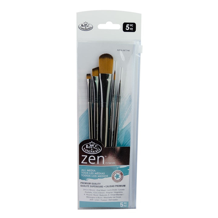 Royal and Langnickel Zen 73 vsestranski komplet čopičev
