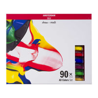 ROYAL TALENS Amsterdam set akrilnih barv All Colors 90 x 20 ml