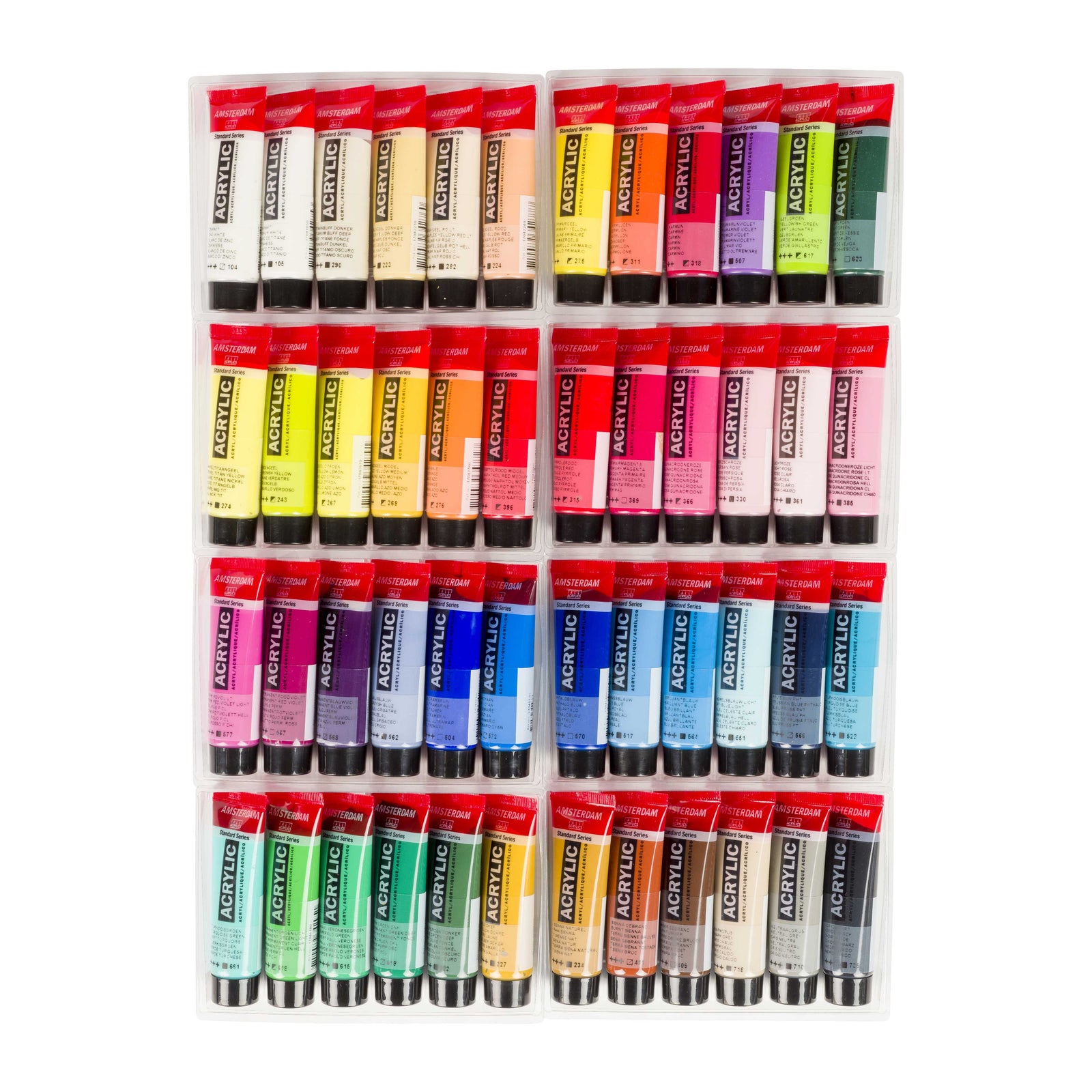 ROYAL TALENS Amsterdam set akrilnih barv General Selection 48 x 20 ml