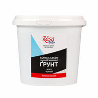 Akrilni Gesso črni ROSA Studio – 1000 ml