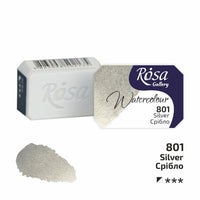 Akvarelne barve Rosa Gallery pan 2,5 ml – Silver panvička