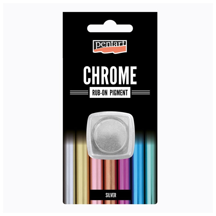 Rub - on krom prah Pentart 0,5 g | izberite barvo – pogled 2