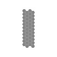 Šablona Honeycomb 13x40 cm