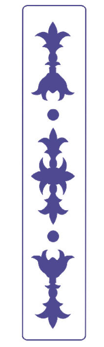 Šablona PENTART H2 - 40 x 7.5 cm