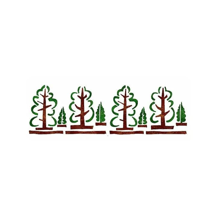 Šablona XL Gozd 22x67 cm