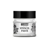 Pasta za šablone metalik Stencil Paste Pentart 50ml – silver
