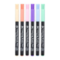 Sakura Koi Coloring Brush Pen akvarelni čopičasti flomastri - set 6 kosov Sweets