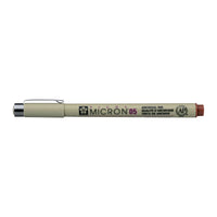 Sakura Pigma Micron 05 fineliner 0,45 mm – set 6 barv – Rjava