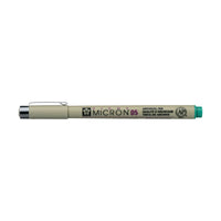 Sakura Pigma Micron 05 fineliner 0,45 mm – set 6 barv – Zelena