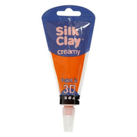 Samostrjevalna kremasta masa Silk Clay 3D – orange