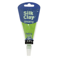 Samostrjevalna kremasta masa Silk Clay 3D – light green