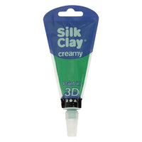 Samostrjevalna kremasta masa Silk Clay 3D – green