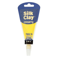 Samostrjevalna kremasta masa Silk Clay 3D – yellow