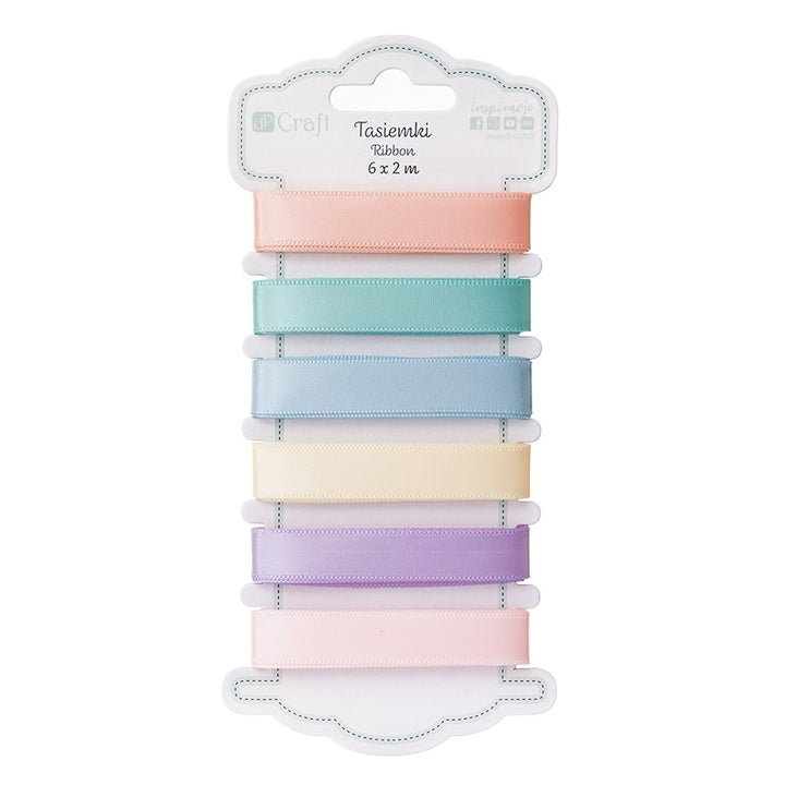 Satenaste pastelne pentlje