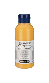 Akrilne barve Schmincke AKADEMIE 250 ml – 659 napolitansko rumena