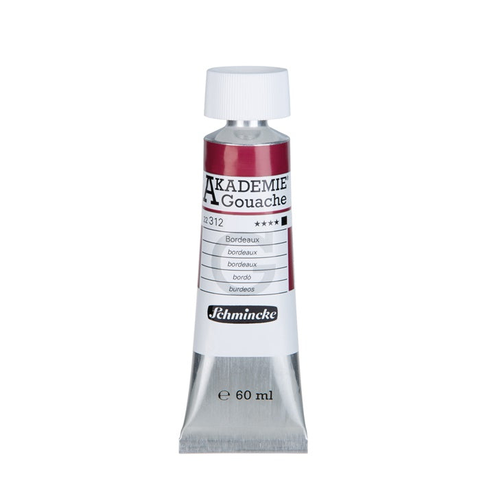 Schmincke Akademie gvaš barve v tubi 60 ml – 312 bordo