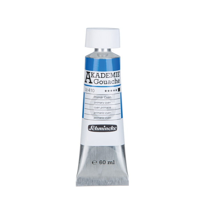 Schmincke Akademie gvaš barve v tubi 60 ml – 410 primary cyan