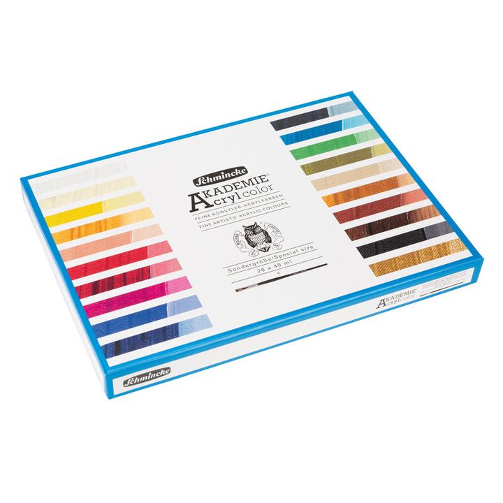 Schmincke AKADEMIE Set akrilnih barv v tubah