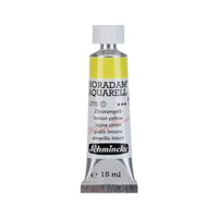 Schmincke Horadam akvarelna barva v tubi 15 ml - Onetz – 215 Limonasta rumena