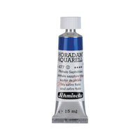 Schmincke Horadam akvarelna barva v tubi 15 ml - Onetz – 477 Ftalo safirno modra