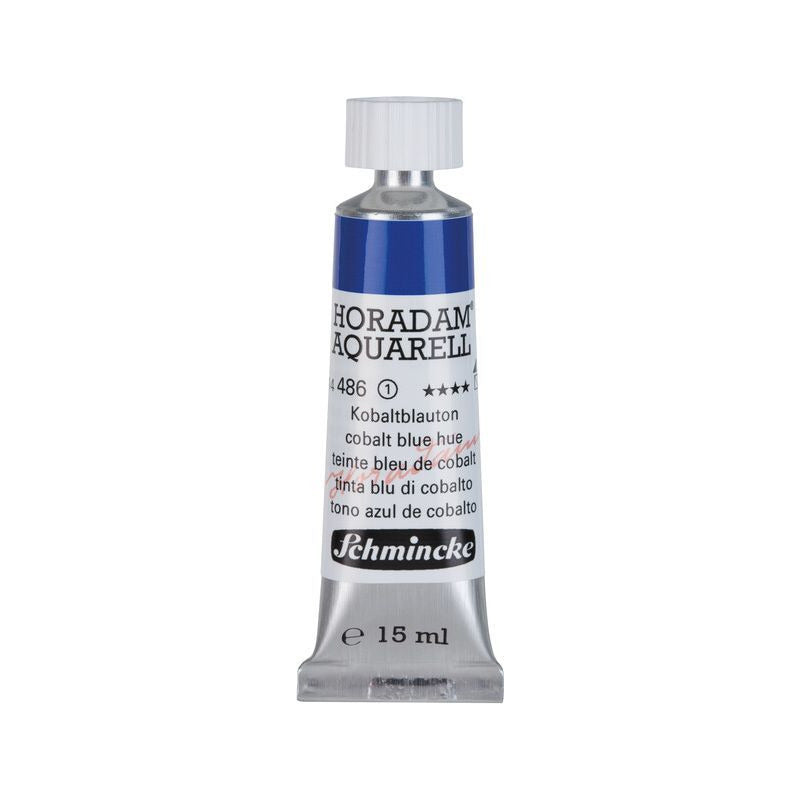 Schmincke Horadam akvarelna barva v tubi 15 ml - Onetz – 486 Kobaltno modra imitacija