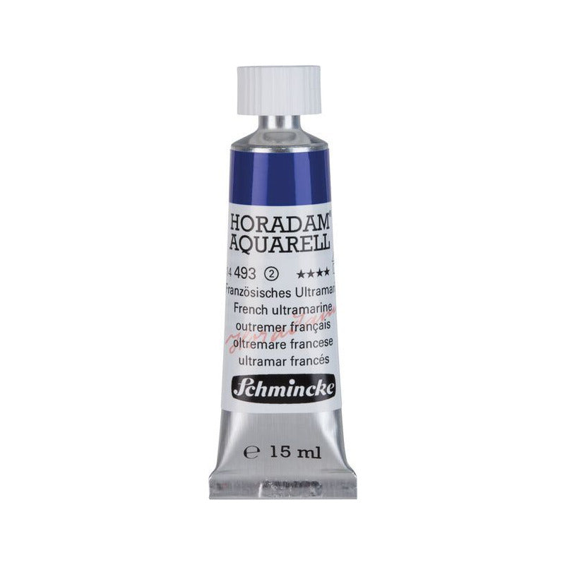 Schmincke Horadam akvarelna barva v tubi 15 ml - Onetz – 493 Francoska ultramarin