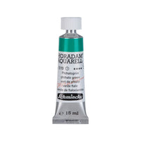 Schmincke Horadam akvarelna barva v tubi 15 ml - Onetz – 519 Ftalo zelena