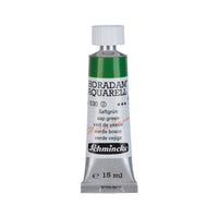 Schmincke Horadam akvarelna barva v tubi 15 ml - Onetz – 530 Sok zelena