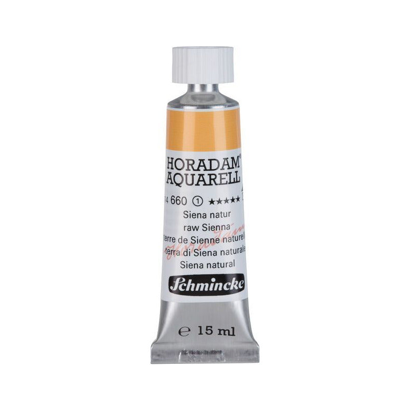 Schmincke Horadam akvarelna barva v tubi 15 ml - Onetz – 660 Surova Siena