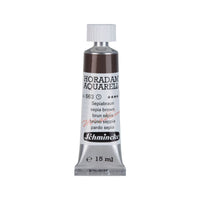 Schmincke Horadam akvarelna barva v tubi 15 ml - Onetz – 663 Sepija rjava