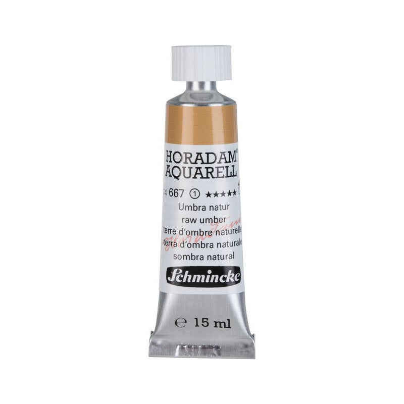 Schmincke Horadam akvarelna barva v tubi 15 ml - Onetz – 667 Surova umbra