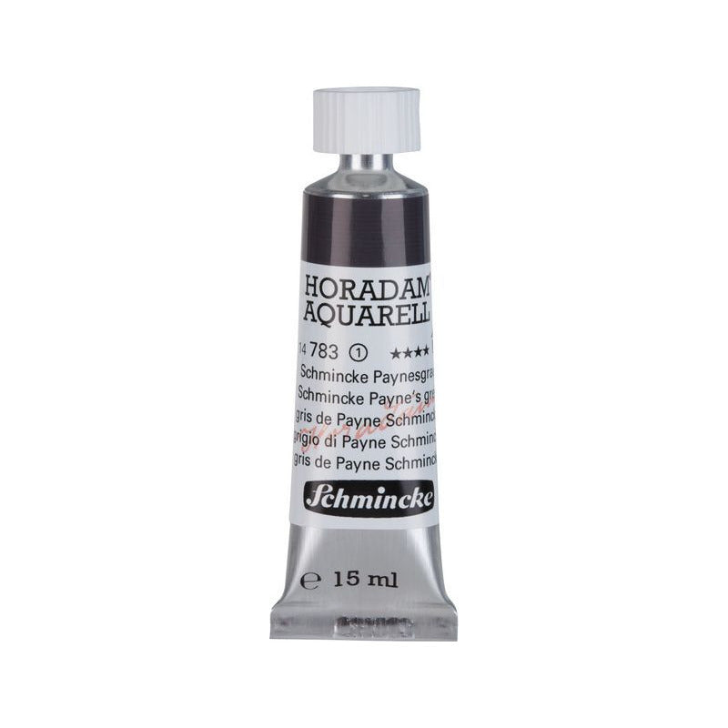 Schmincke Horadam akvarelna barva v tubi 15 ml - Onetz – 783 Schmincke Paynovo siva
