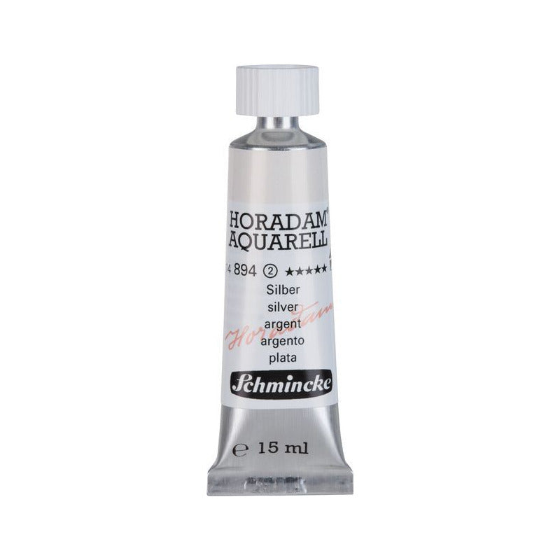 Schmincke Horadam akvarelna barva v tubi 15 ml - Onetz – 894 Srebrna
