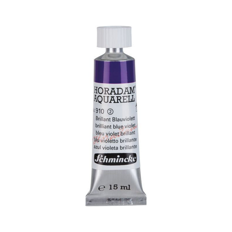 Schmincke Horadam akvarelna barva v tubi 15 ml - Onetz – 910 Briljantno modro vijolična