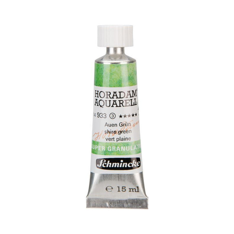 Schmincke Horadam akvarelna barva v tubi 15 ml - Onetz – 933 Shire zelena