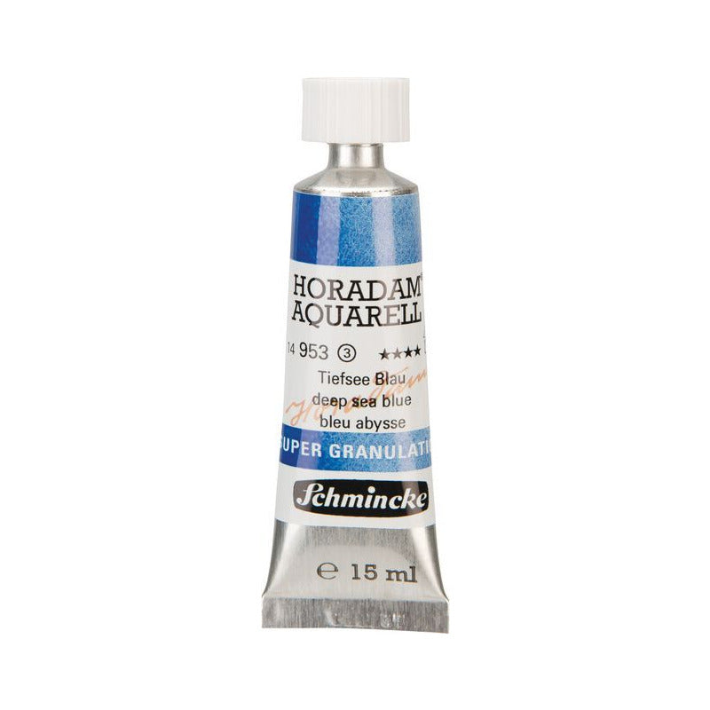 Schmincke Horadam akvarelna barva v tubi 15 ml - Onetz – 953 Globokomorsko modra