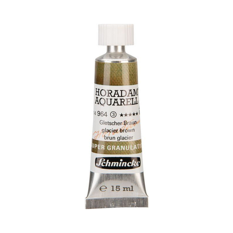 Schmincke Horadam akvarelna barva v tubi 15 ml - Onetz – 964 Ledeninsko rjava