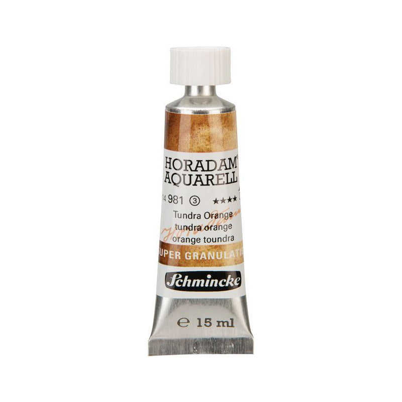 Schmincke Horadam akvarelna barva v tubi 15 ml - Onetz – 981 Tundra oranžna