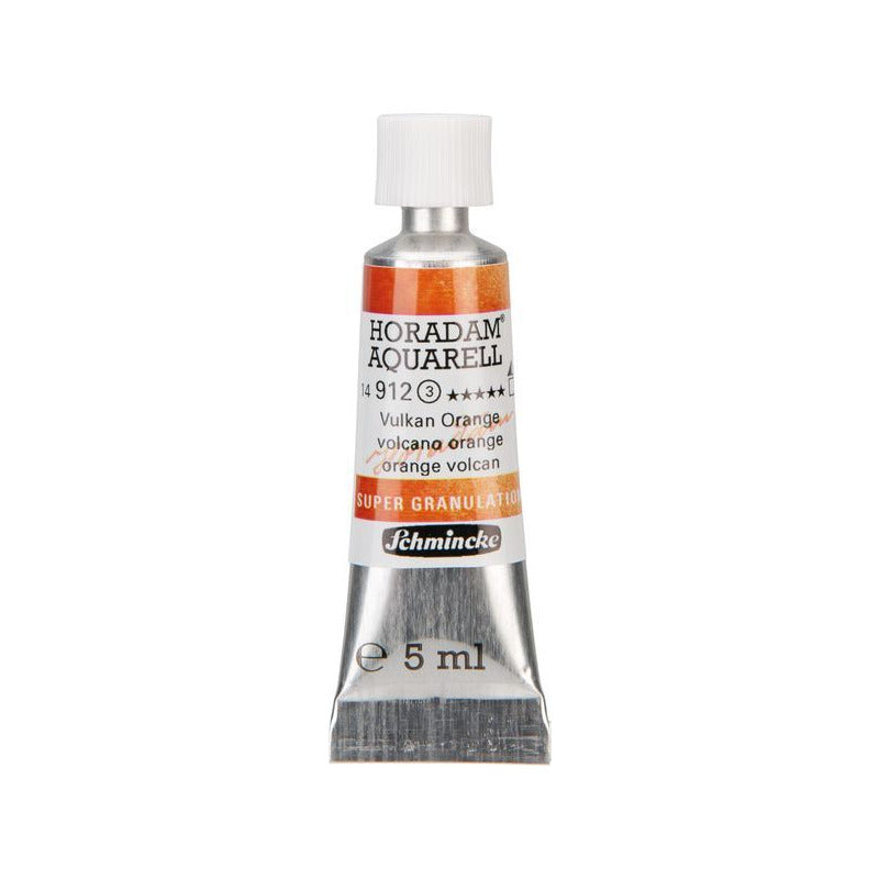 Schmincke Horadam akvarelna barva v tubi 5 ml – Volcano yellow – 912 Vulkansko oranžna