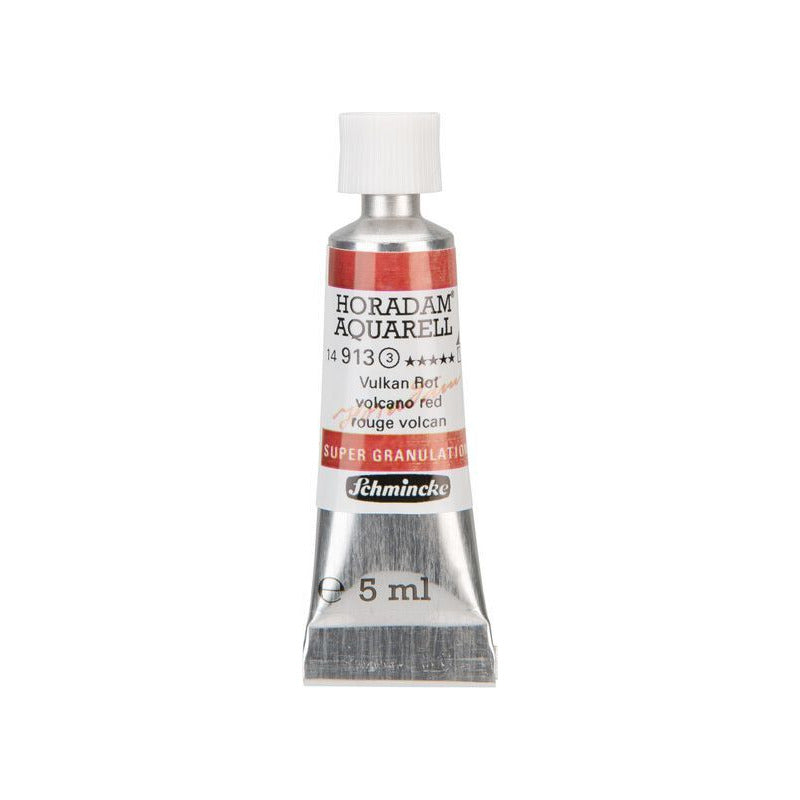 Schmincke Horadam akvarelna barva v tubi 5 ml – Volcano yellow – 913 Vulkansko rdeča