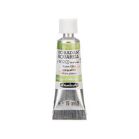 Schmincke Horadam akvarelna barva v tubi 5 ml – Volcano yellow – 932 Shire olivna
