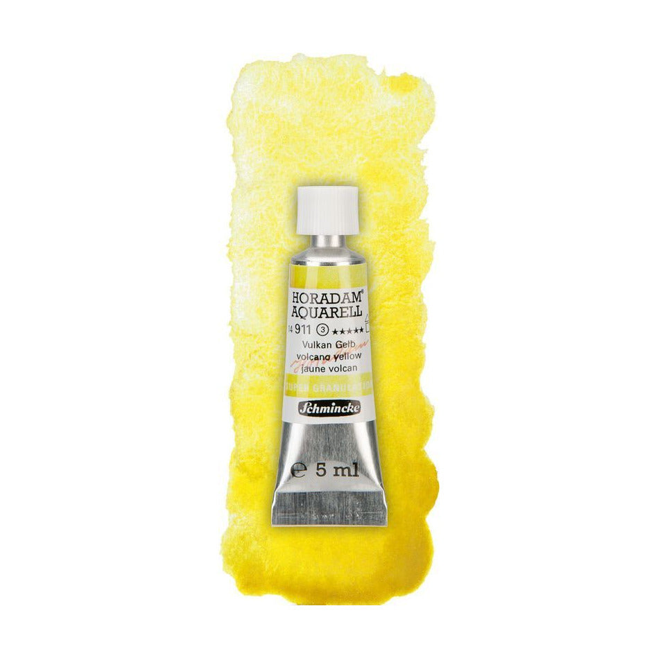 Schmincke Horadam akvarelna barva v tubi 5 ml – Volcano yellow